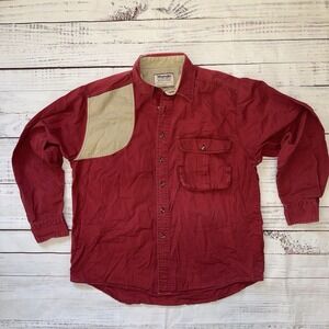 Wrangler Rugged Wear Men's Long Sleeve Button Up  Size L